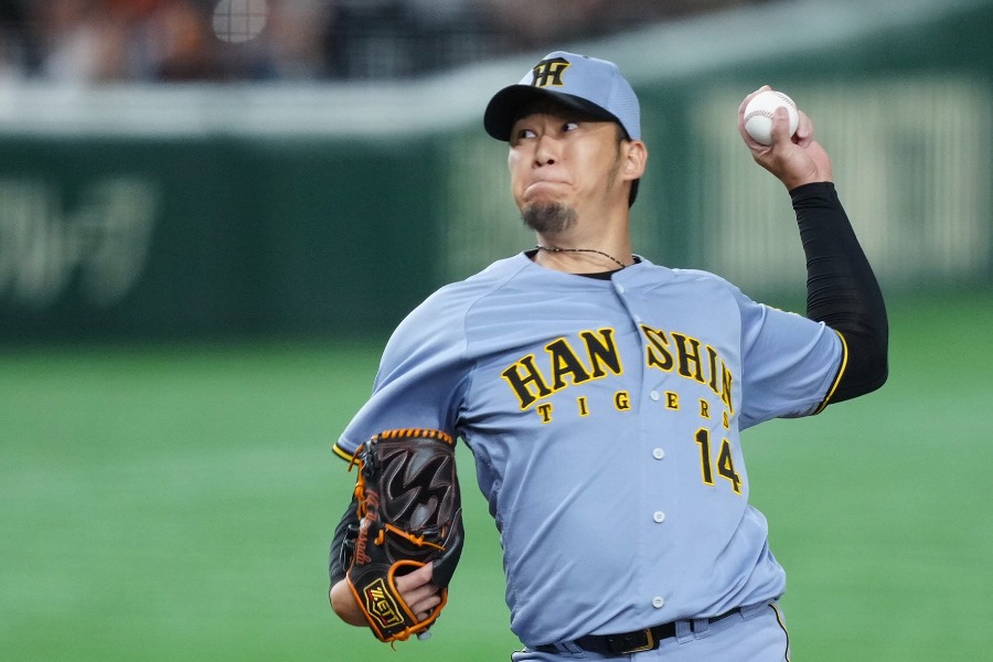 阪神にアクシデント…岩貞祐太が緊急降板 柳町の痛烈打が左肩付近に直撃