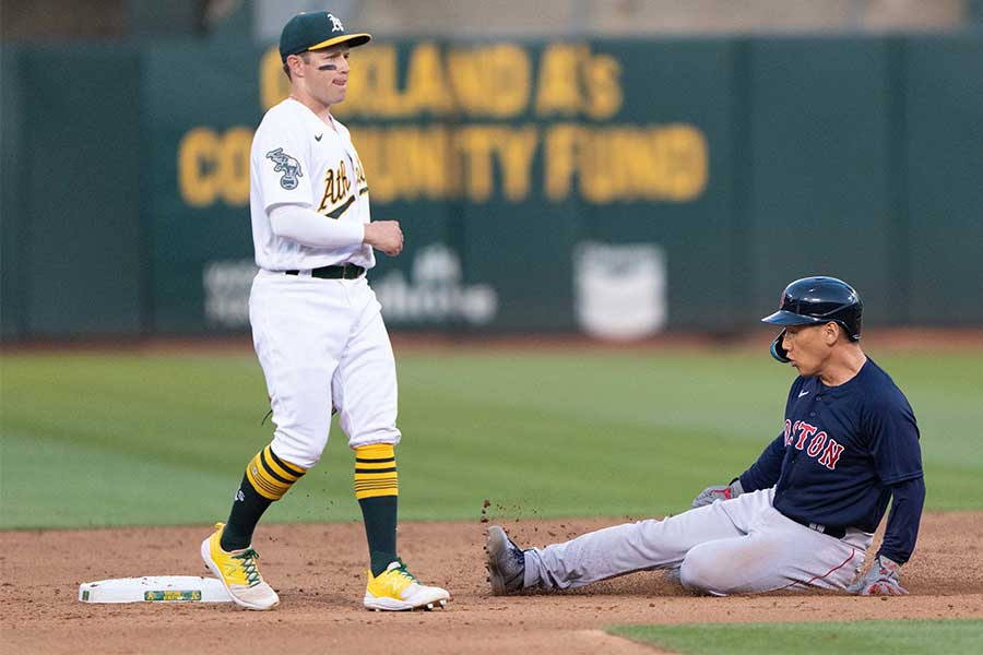 いまだ失敗ゼロ…吉田正尚が足で魅せる