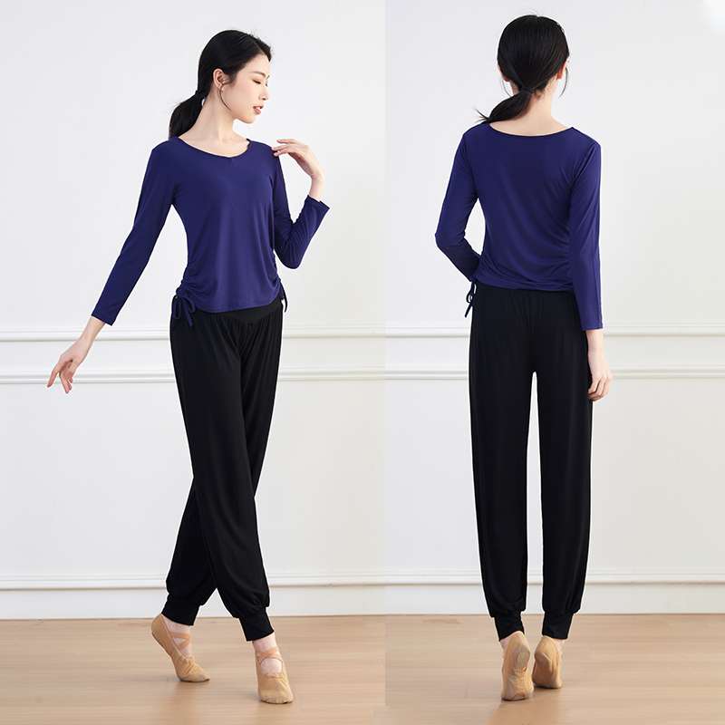 ヨガウェア シンプル七分袖ヨガトップス トップス|ヨガウェア専門通販