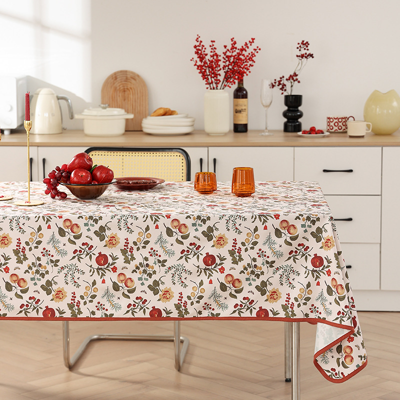 テーブルクロス 花柄モダン北欧風テーブルクロス布 布|テーブルクロス