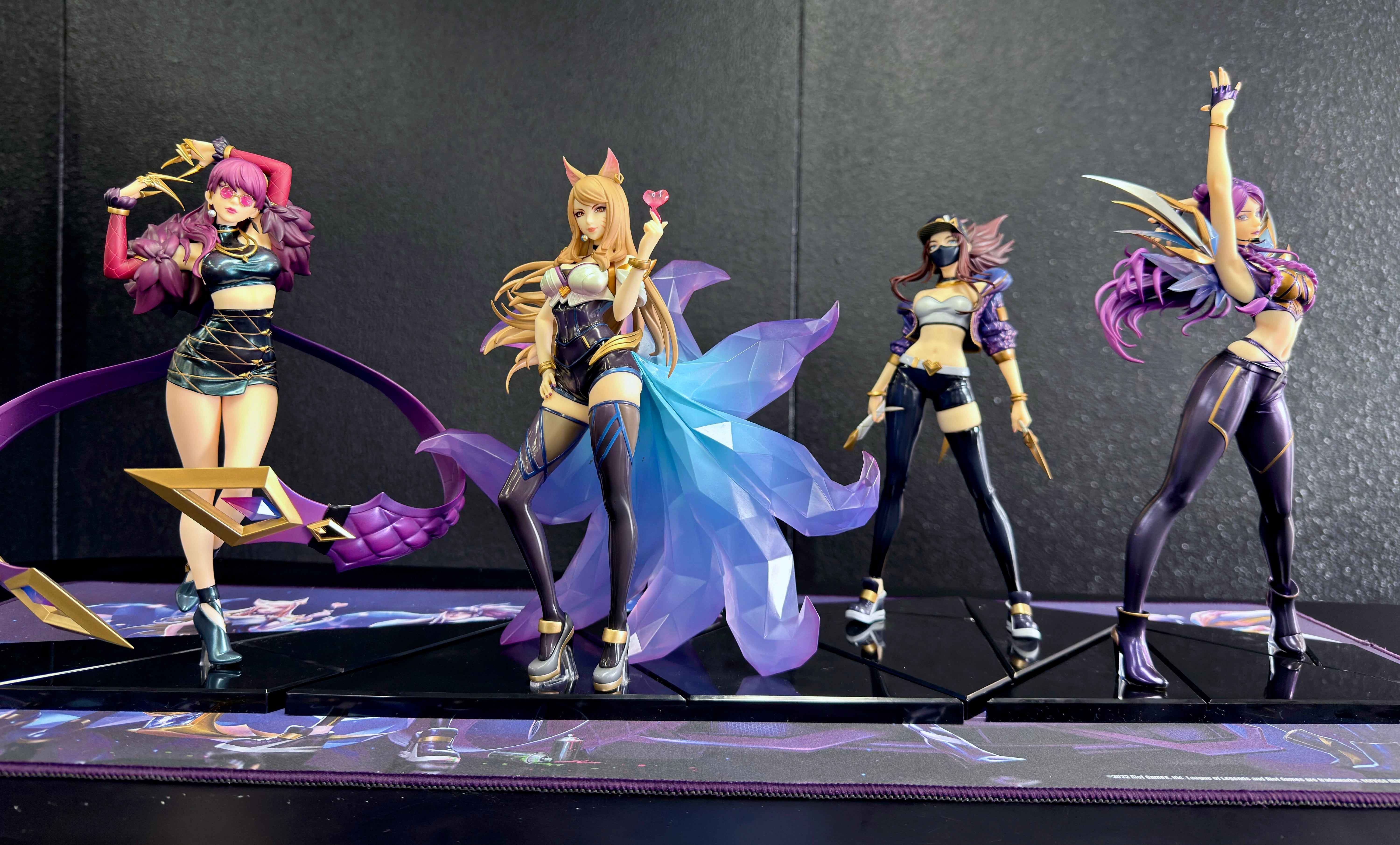 K/DA 4人を一度に揃えるチャンス！APEX-TOYS K/DA 1/7 プレミアム