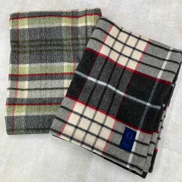 セール中】ウール混ハーフブランケット