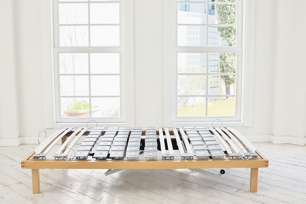 電動ベッドで快眠を。ふとんとベッドのやまぐちの最高級ウッドスプリング