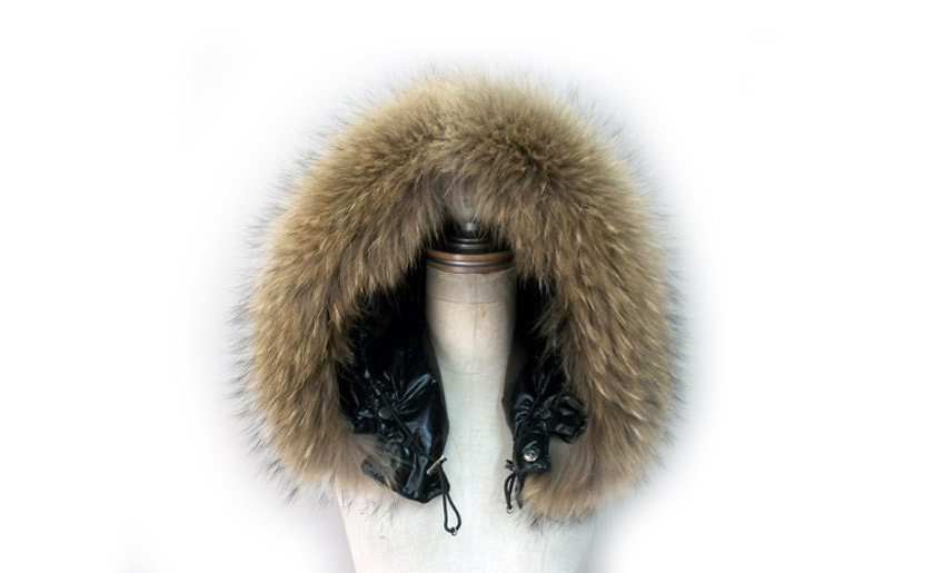 ダウンジャケットのフードファー交換 | (有)大木毛皮店