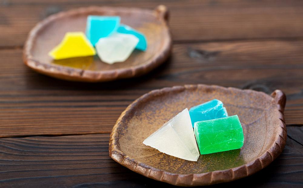 備前焼「桜葉銘々皿」5枚組（佐藤苔助・作）【食器 陶器 焼き物 お皿