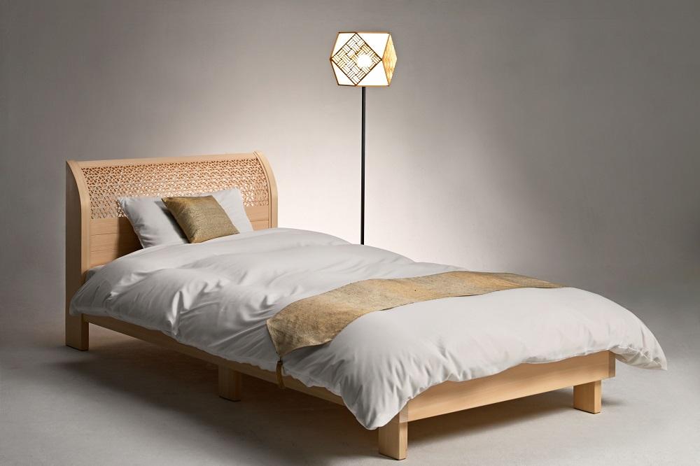 村山木工】組子ベッド（シングルベッド） | JTBのふるさと納税サイト