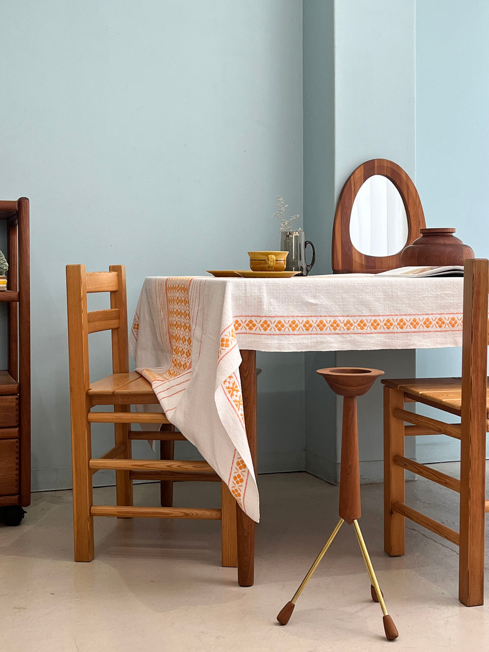 ヴィンテージ ファブリック テーブルクロス カーテン 北欧インテリア