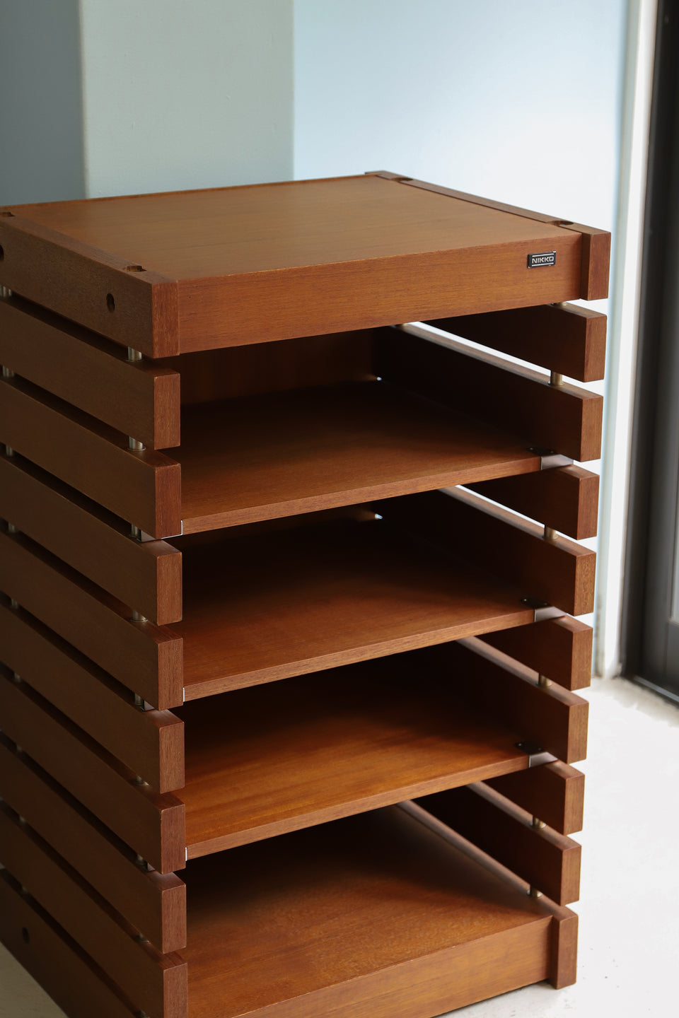 ジャパンヴィンテージ オーディオラック 日幸電機製作所 レトロモダン