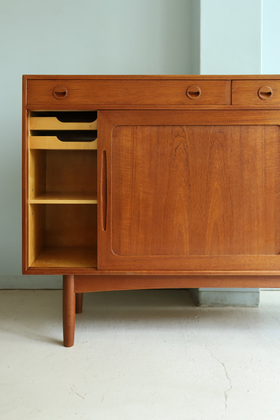 デンマークヴィンテージ ハイサイドボード 北欧家具/Danish Vintage