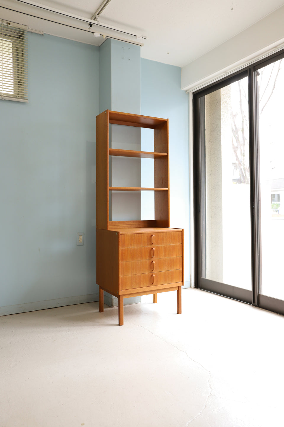 スウェーデンヴィンテージ ボダフォース ブックケース オープン