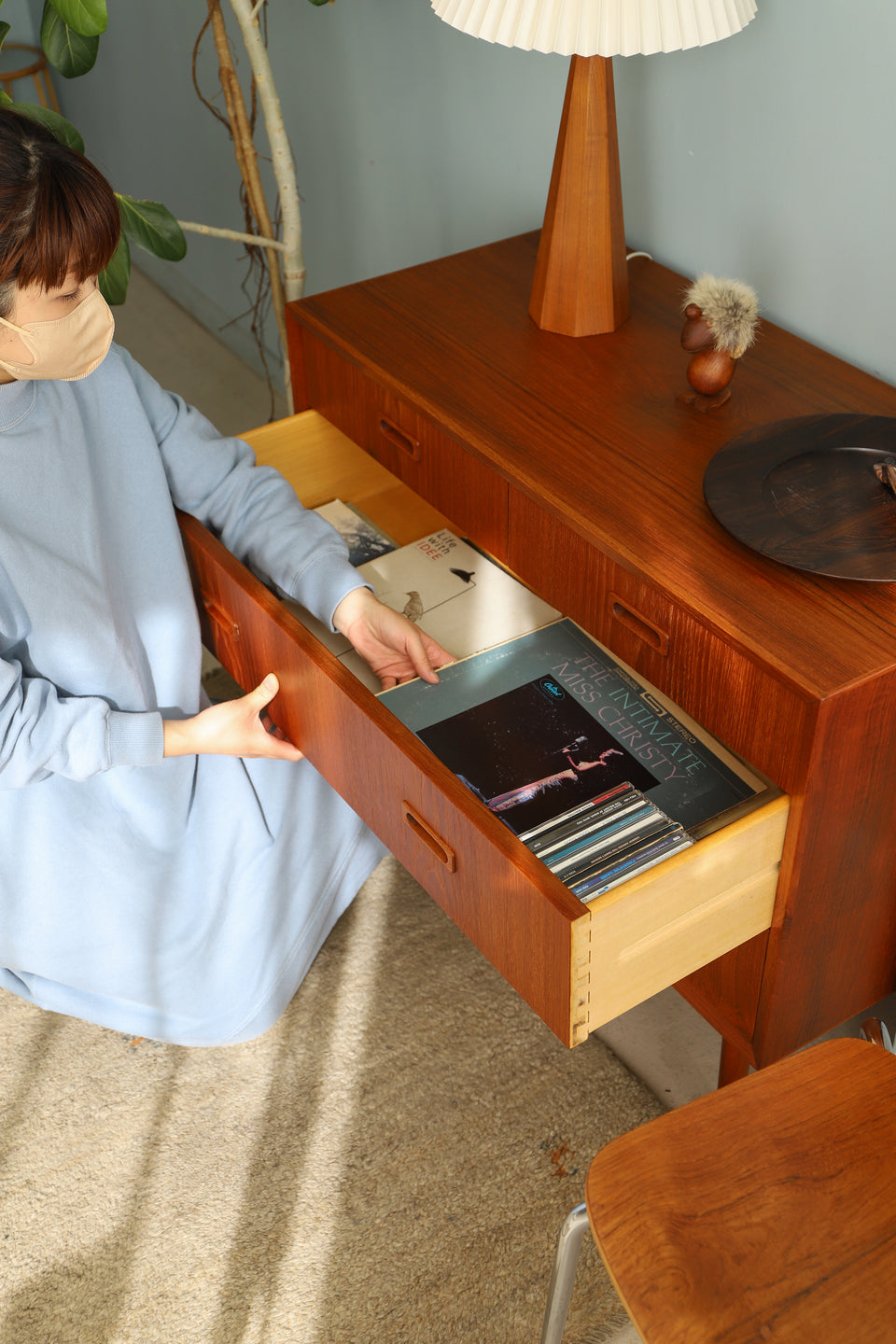 デンマークヴィンテージ チェスト チーク材 北欧家具/Danish Vintae