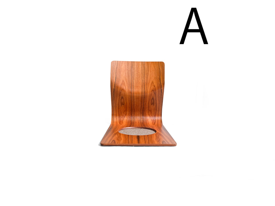 天童木工 座イス ローズウッド プライウッド ジャパニーズモダン/Tendo