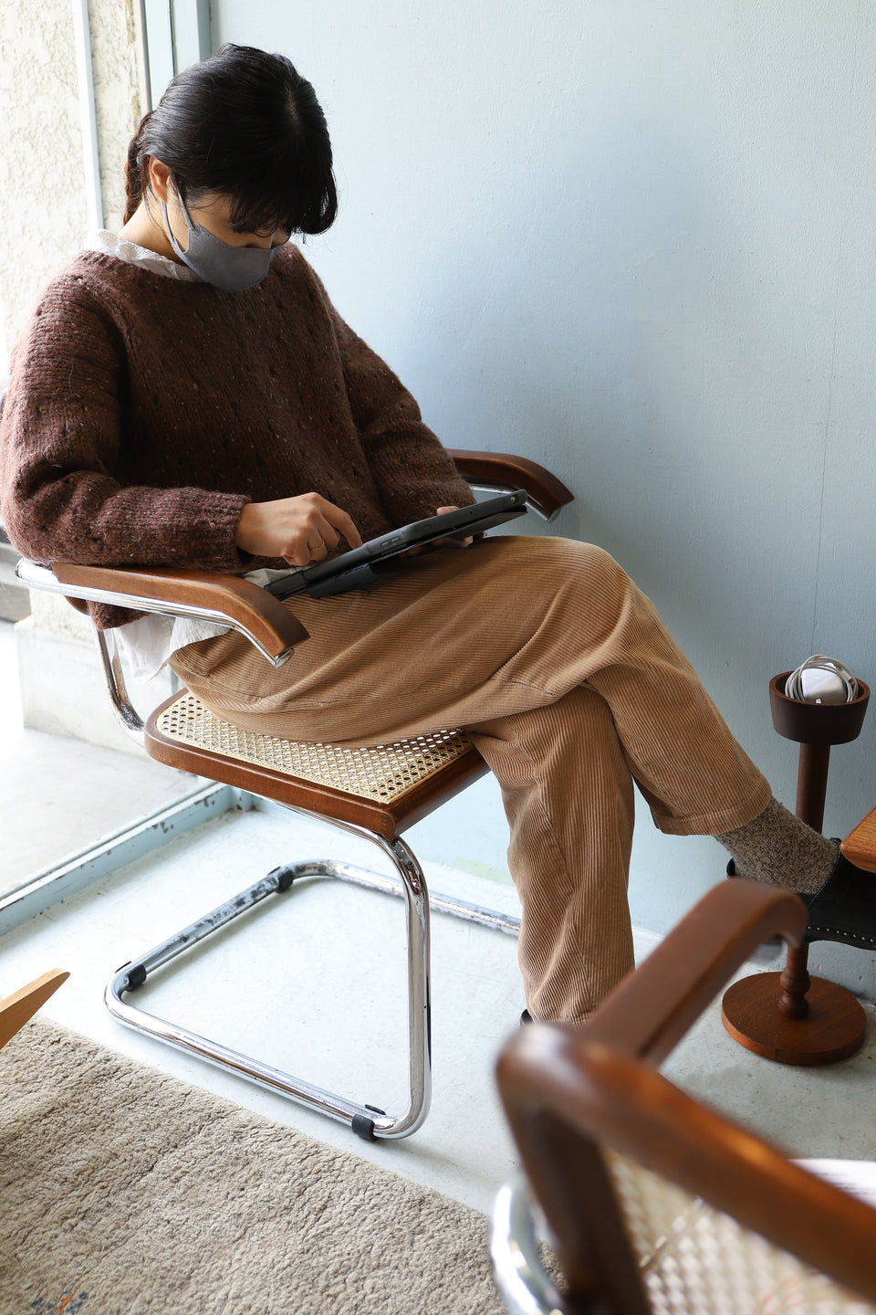 マルセル・ブロイヤー チェスカチェア アーム ヴィンテージ イタリア製