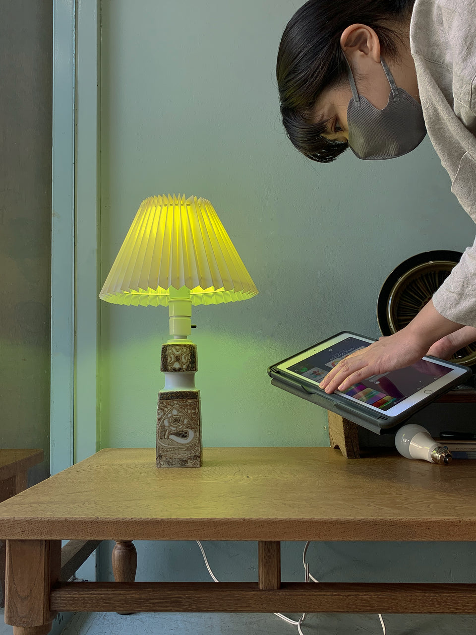 ロイヤルコペンハーゲン バッカ テーブルランプ ニルス・トーソン