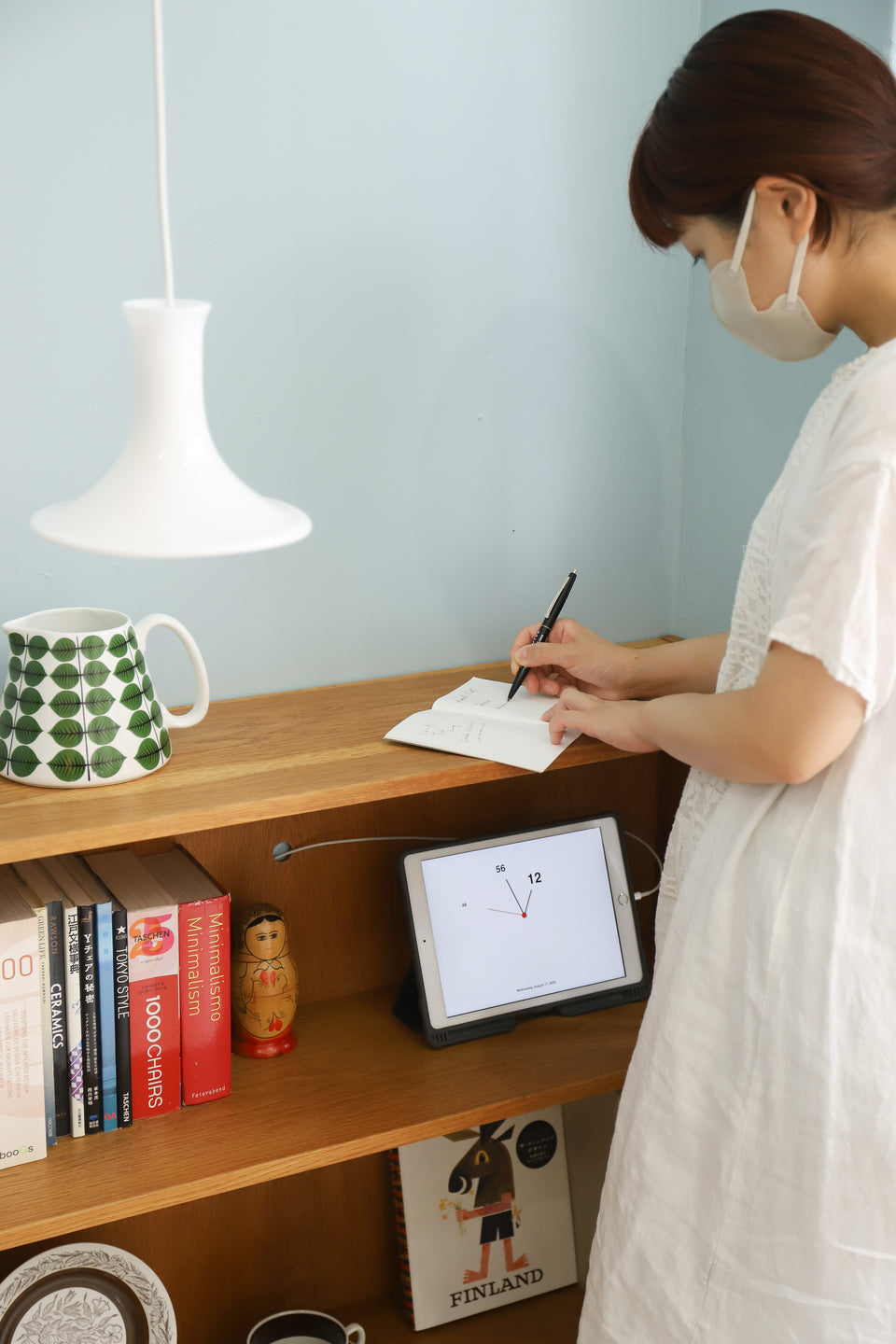 デンマークヴィンテージ ブックケース オーク材 本棚 北欧家具/Danish