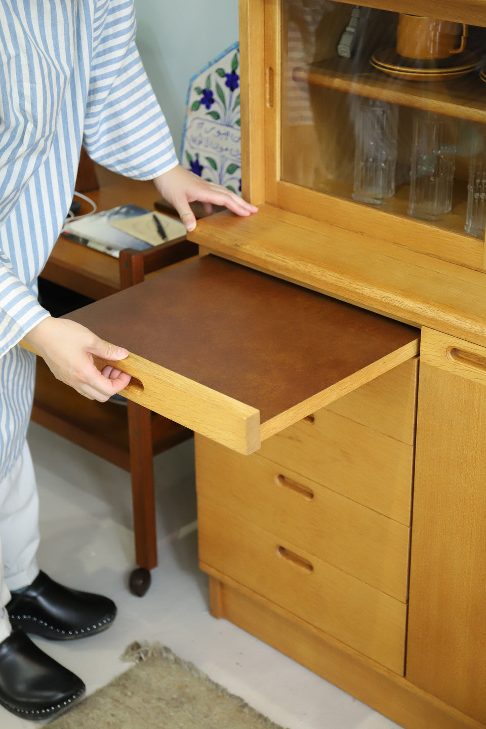 メーベルトーコー カップボード 食器棚 旭川家具 オーク材/MÖBEL TOKO