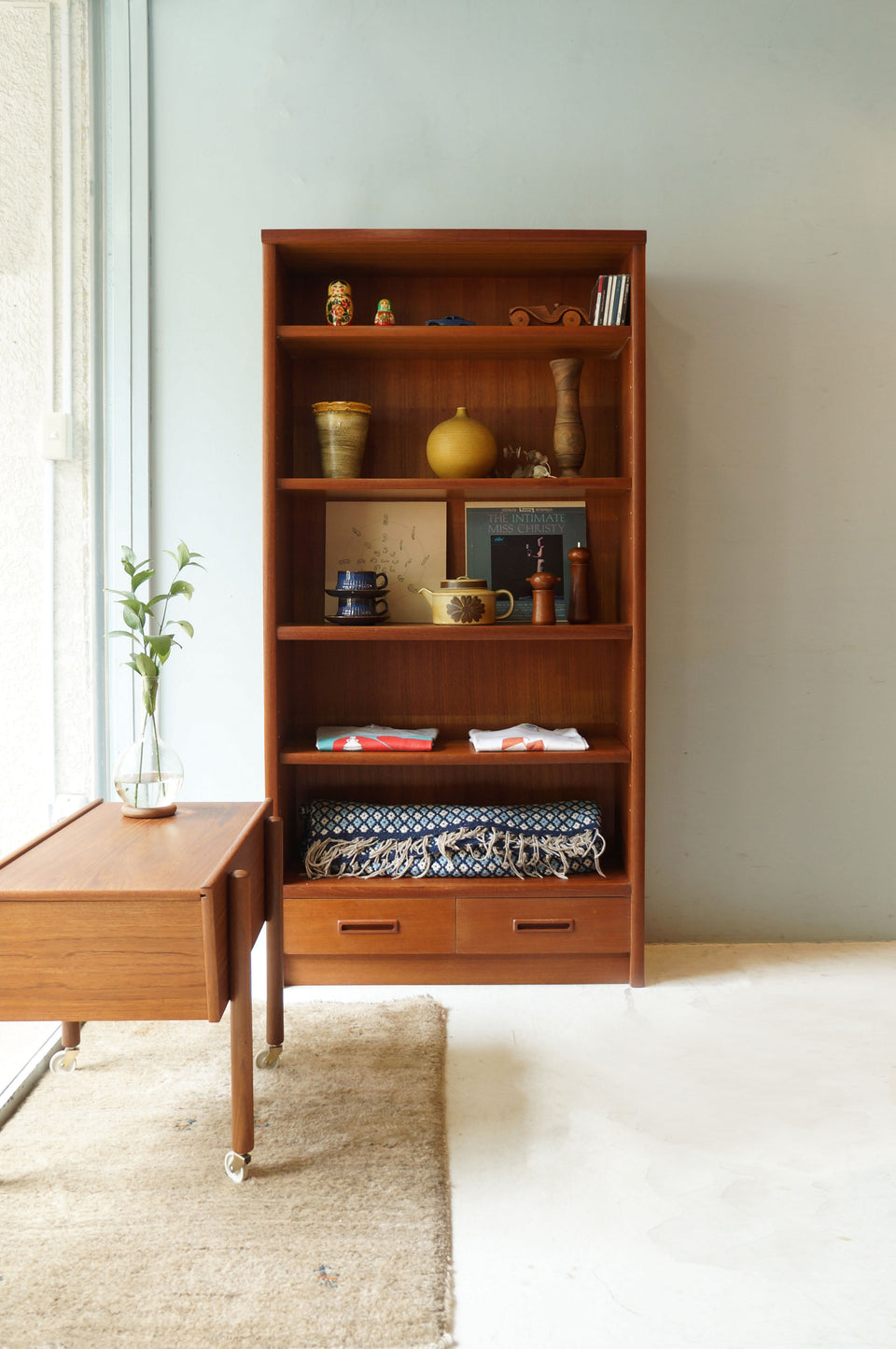 ジャパンヴィンテージ ブックシェルフ 本棚 チーク材/Japanese Vintage