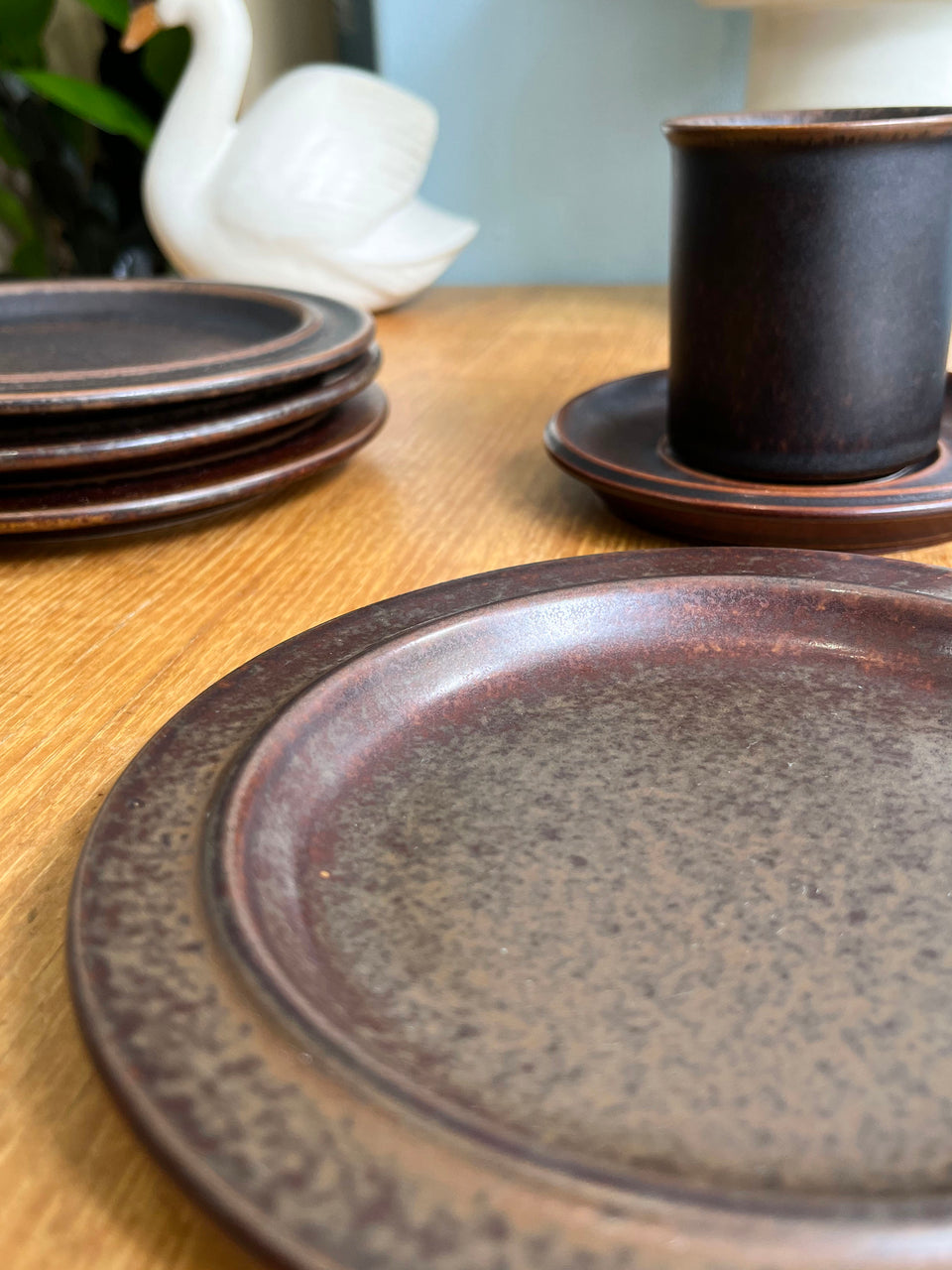 アラビア ルスカ プレート ケーキ皿 北欧ヴィンテージ食器/Vintage