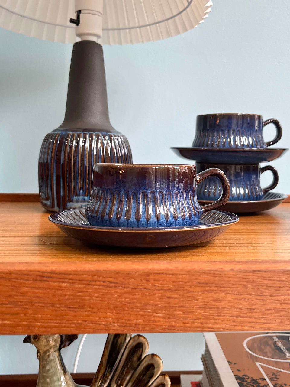 ゲフレ コスモス ティーカップ&ソーサー 北欧食器 スウェーデン