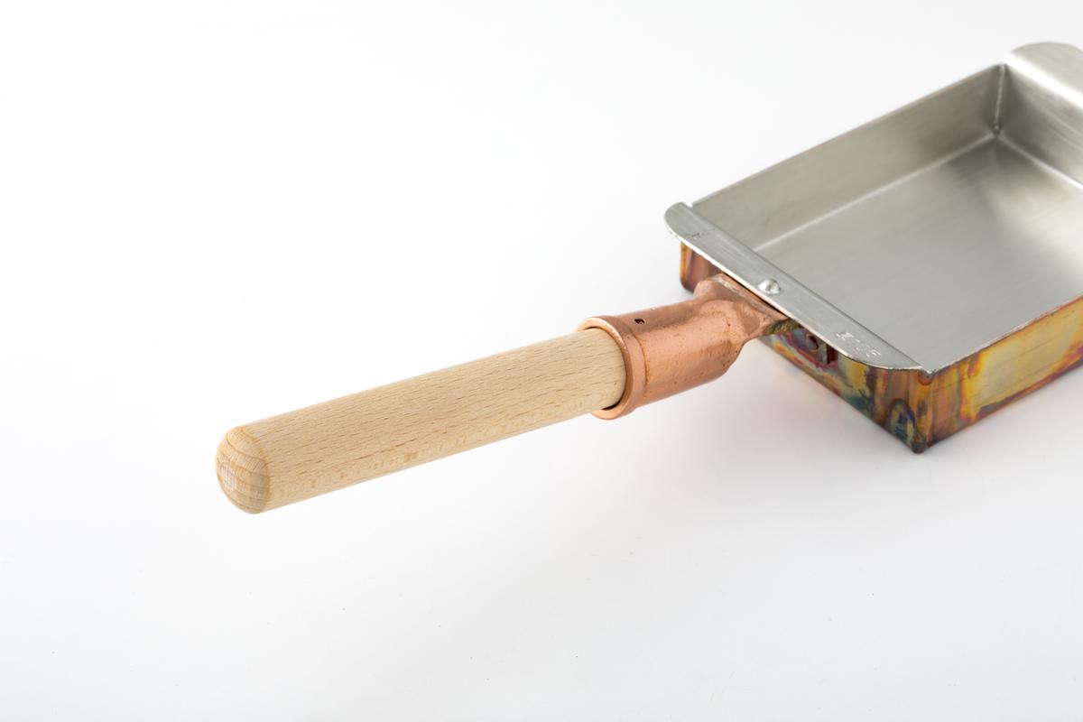 京都 食道具竹上】 銅の卵焼き鍋 （1人前用）食道具竹上 銅 銅鍋 日本