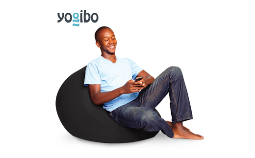 Yogibo Mini（ヨギボーミニ) 【ブラック】｜JALふるさと納税サイト