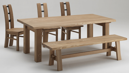 家具通販 古彩（kosai）シリーズ ダイニングテーブル KO-T125,KO-T150