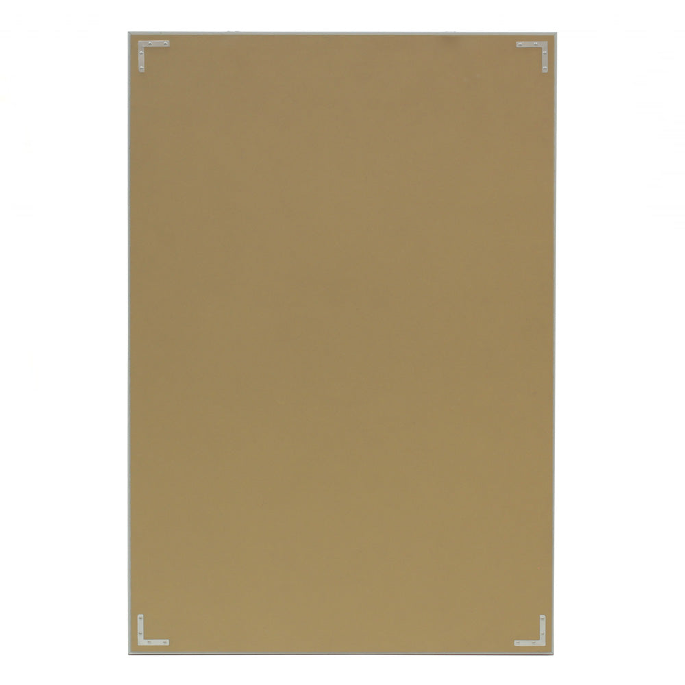 壁掛け鏡】ウッド調 壁面ミラー（ナチュラルウッド）｜セット面に