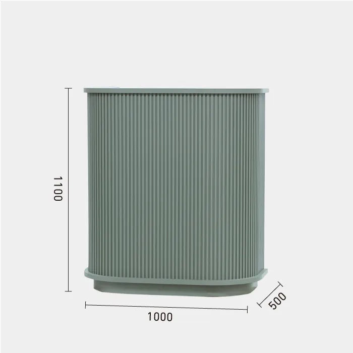 レジカウンター】コンテンポラリーな空間に牽引レジカウンター「カミラ