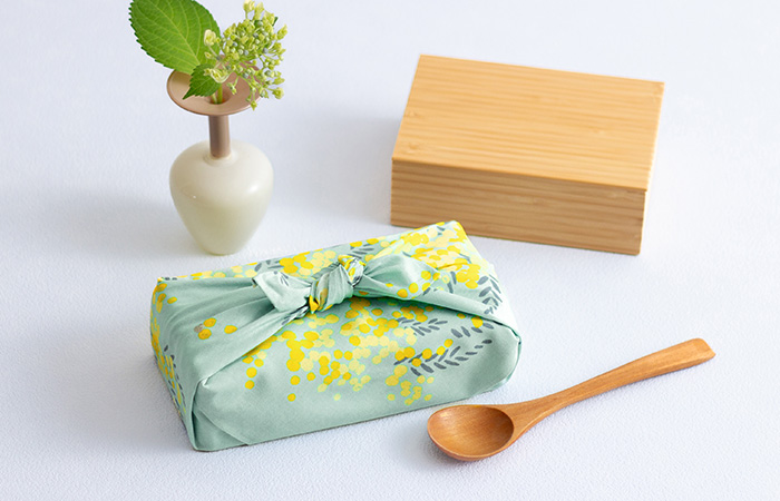 45 こはれ ミモザ ミント | ふろしき むす美 オンライン