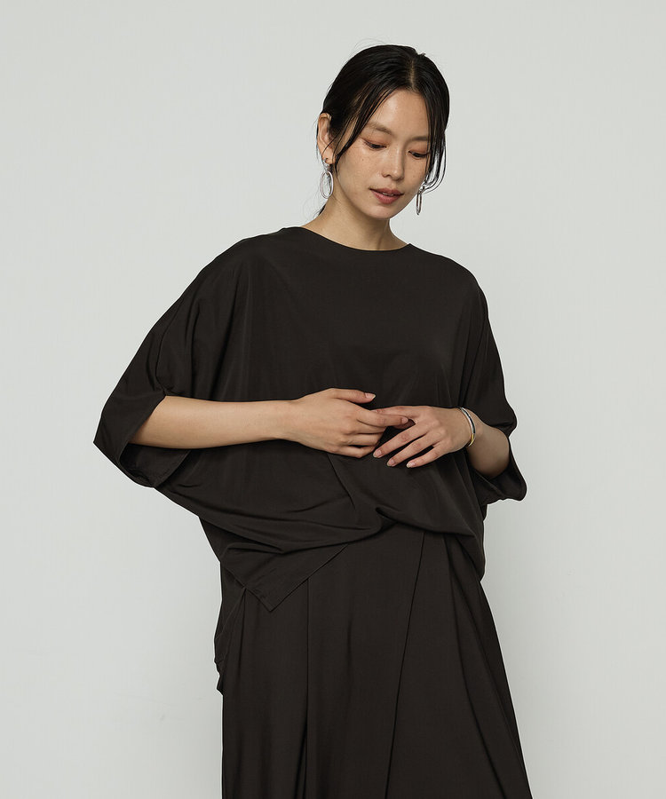 ハイテンションポンチライト ドルマンスリーブプルオーバー（72-07EK17