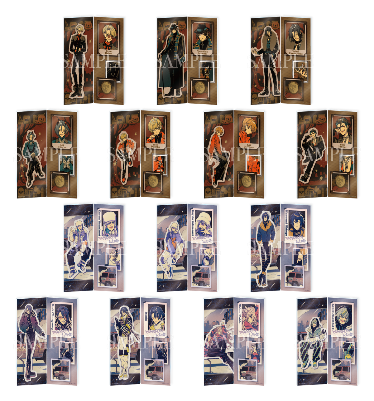 Paradox Live Seasonal Show アクリル屏風セット Ver.2 – GCRESTORE