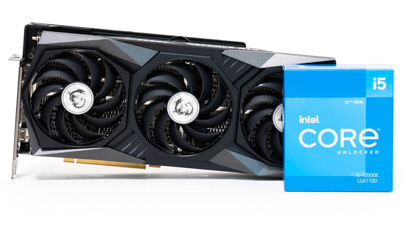 Core i5-12600KとRTX 3060 Tiのベンチマーク｜DDR4-3200メモリ使用