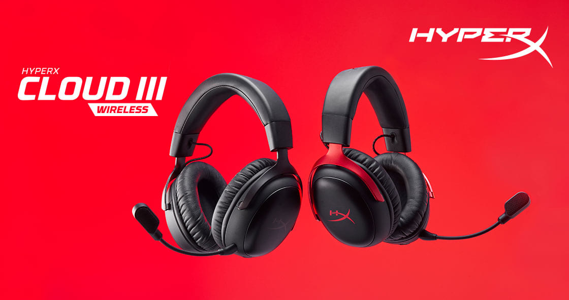 HyperX、「Cloud III」（ワイヤレス）ゲーミングヘッドセットの予約