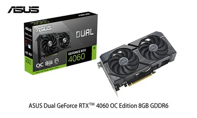 ASUS、RTX 4060グラボのDualシリーズを6月29日22時より販売を開始