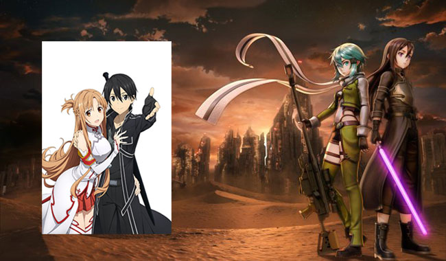 PS4「SAO フェイタルバレット」で使えるキリト衣装、シノン衣装が