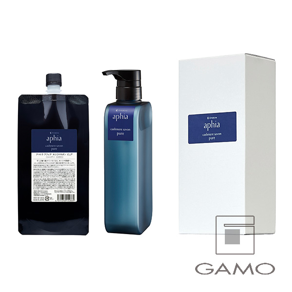 アマトラ アフィア カシミヤサボン ピュア 500ml+ボトルセット | G