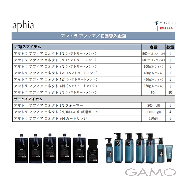 アマトラ 新アフィアコネクト 初回導入セット | G SELECT ガモウの理