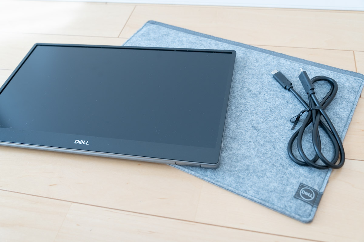 Dell P1424H 14インチポータブルモニターレビュー｜外でも中でも便利に
