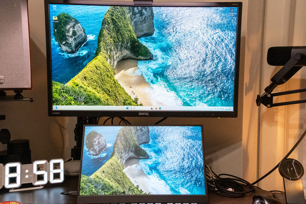 KEEPTIME モバイルモニター レビュー】怪しさMAXだけど普通に使える