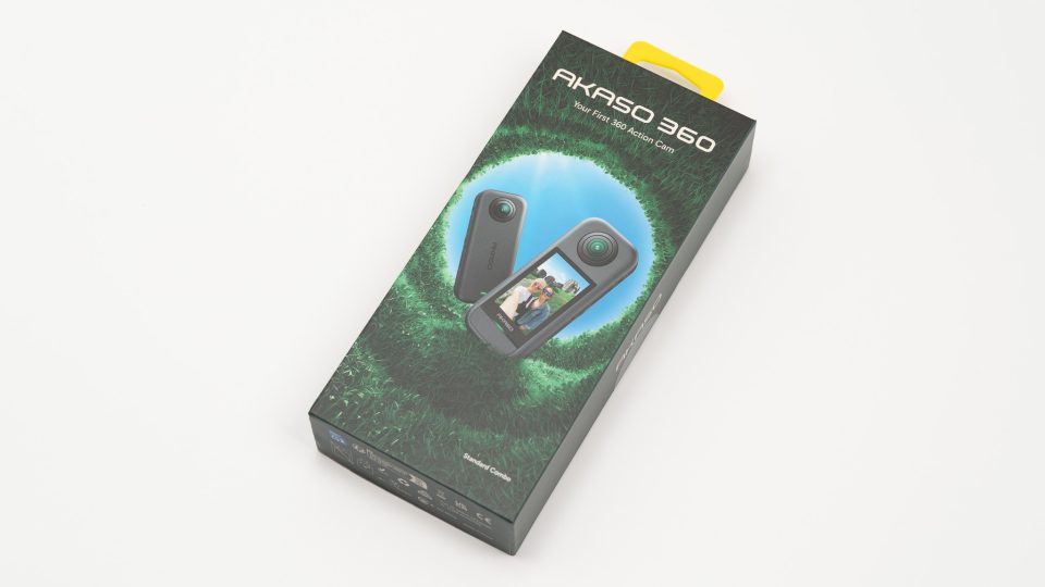 2万円台の圧倒的コスパを誇る360度カメラ「AKASO 360」を車＆バイク