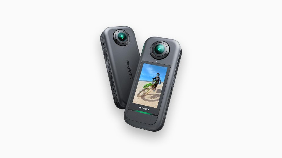 2万円台の圧倒的コスパを誇る360度カメラ「AKASO 360」を車＆バイク