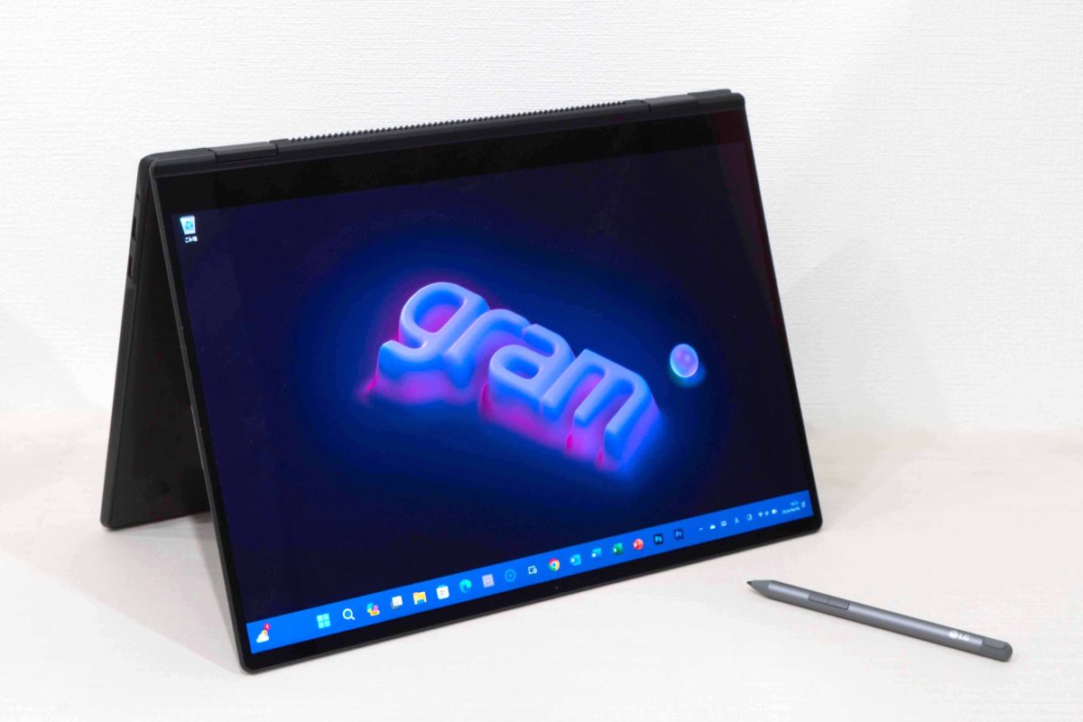 レビュー】「LG gram Pro 2in1」なら5つのモードとスタイラスペンで
