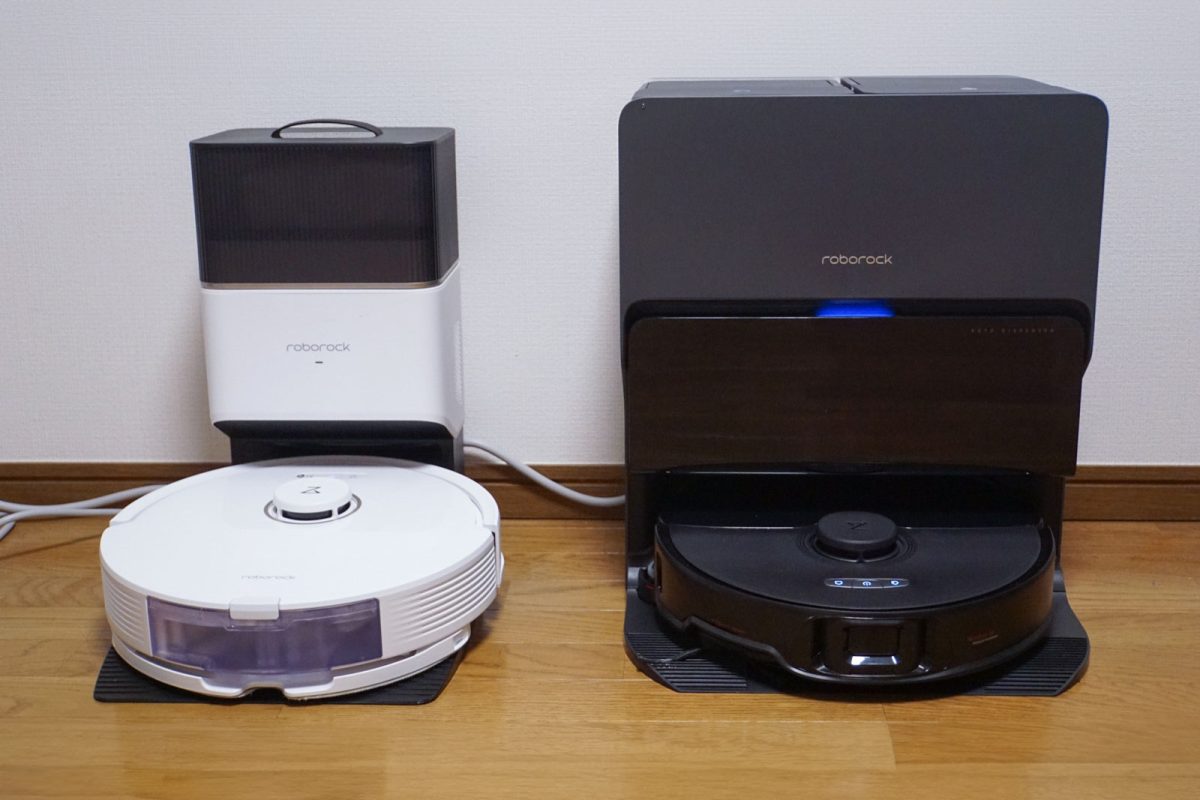 いま注目のロボット掃除機2モデル！Roborock「Q8 Max＋」と「S8 Max