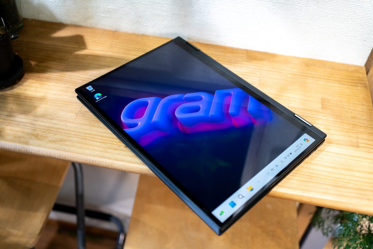 5つのモード”が便利！ 2in1でも薄型軽量なノートPC「LG gram 2in1