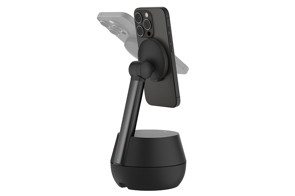 ベルキン、世界初のApple DockKitトラッキング技術対応スマホスタンド