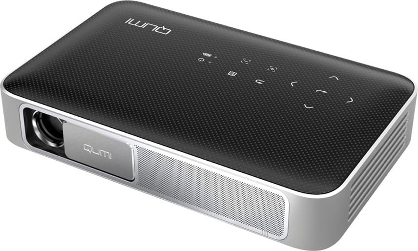 明るさかバッテリーか。VIVITEKのLEDプロジェクター「QUMI Q38」「QUMI