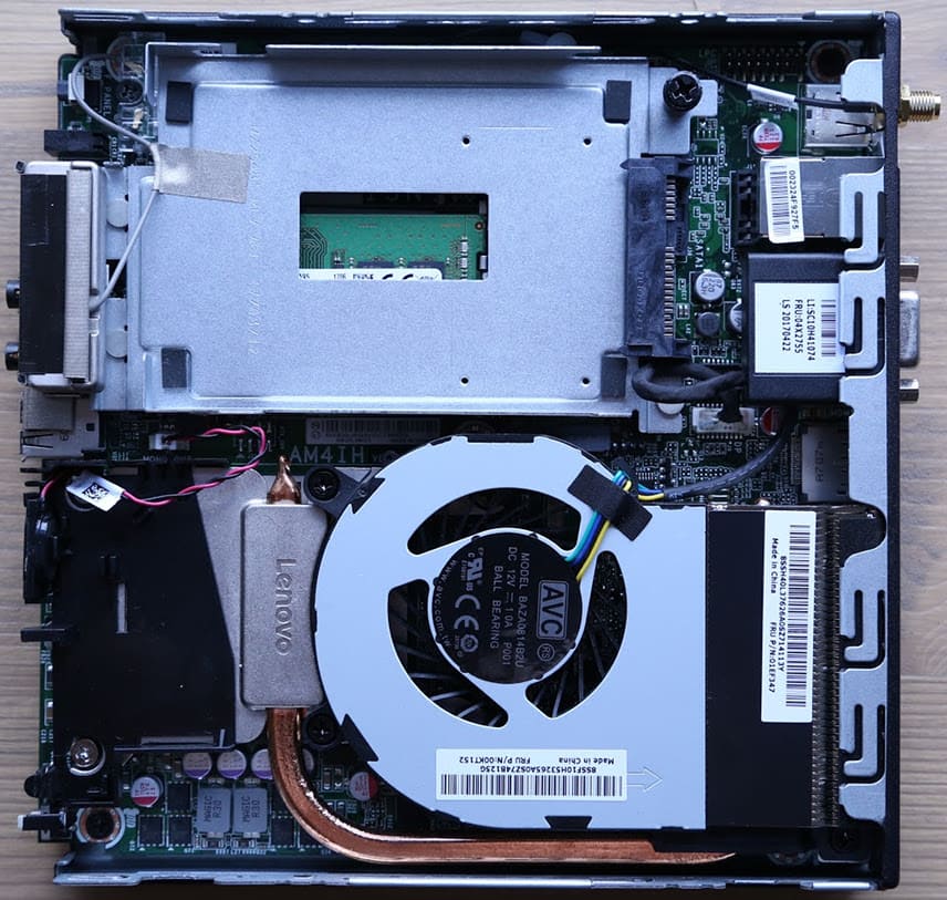 今手に入るコンパクトRyzen。 Lenovo「ThinkCentre M715q Tiny」はNUC