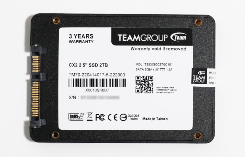 レビュー】TEAM CX2：格安SSDでもデータサイズ次第では意外とまともな