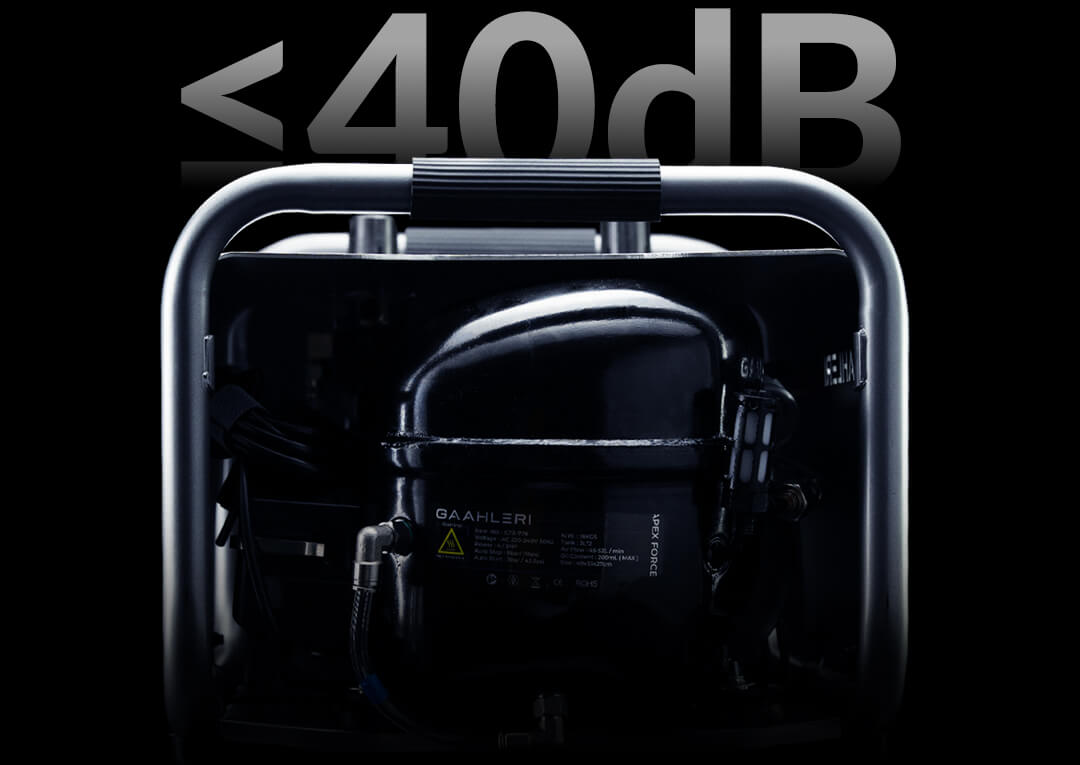 Gaahleri Apex Force 778 | 超静音エアコンプレッサー – Gaahleri Japan
