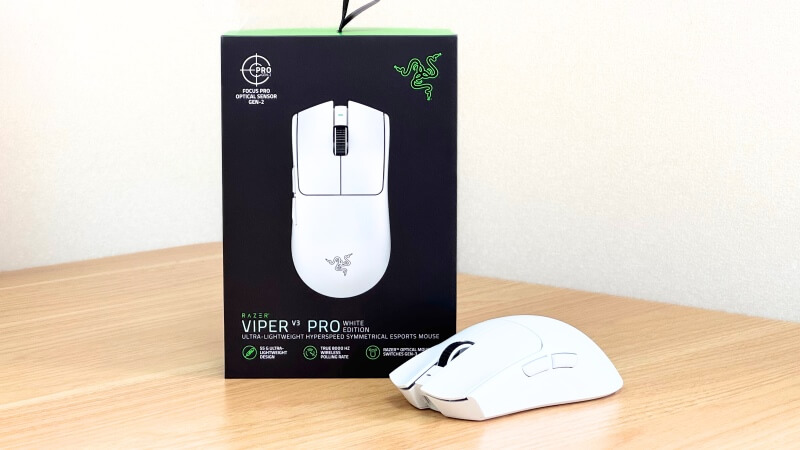 神マウス、ただしサイズには注意：Razer Viper V3 Pro レビュー